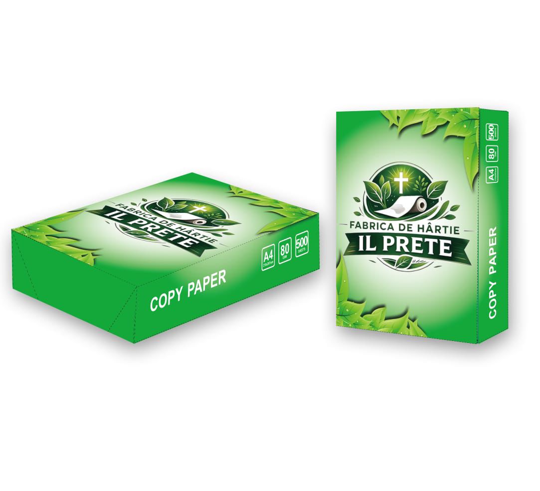 Cutie hârtie copiator A4 IL PRETE, 80 g/m², 500 coli